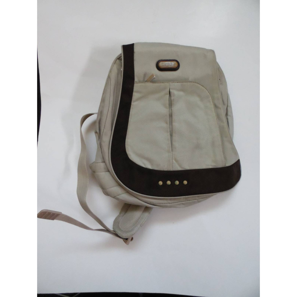 Tumi Tech Barse Basecamp Transit Sling Bag Backpack Orange Brown Color Block